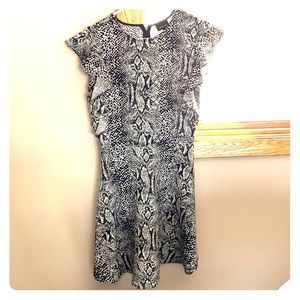 Snakeskin dress